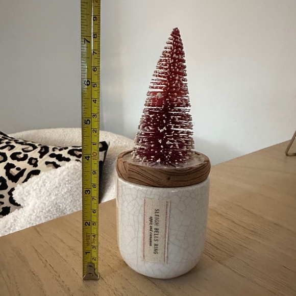 Anthropologie Bottle Brush Tree Candle - Picture 1 of 3